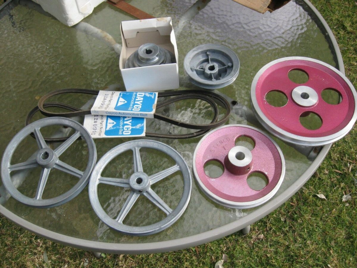 Learn about the benefits and uses of 8" Vbelt pulleys and pulleys