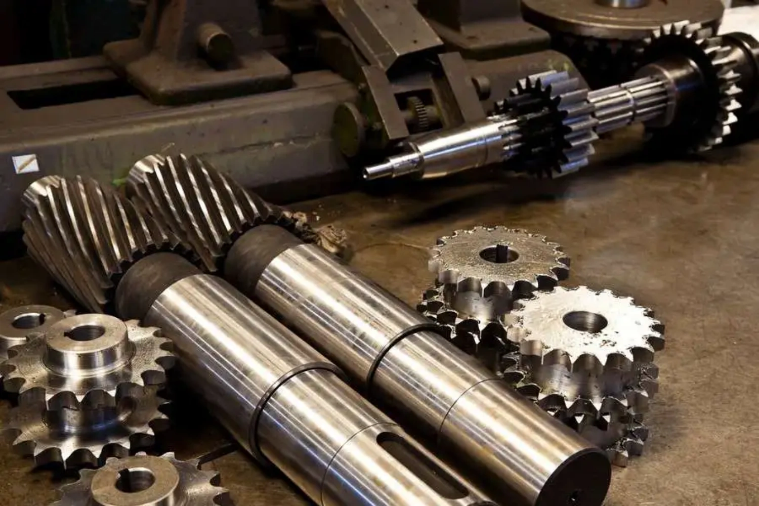 Industrial gears and sprockets